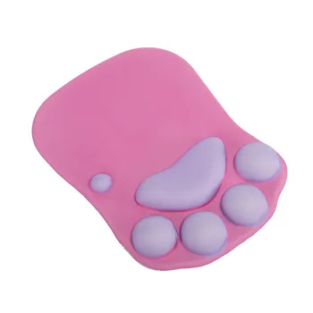 

New Hot Silicone Anime Cats Paw Mouse Pad Kawaii 3D Holding Wrist Rests Props