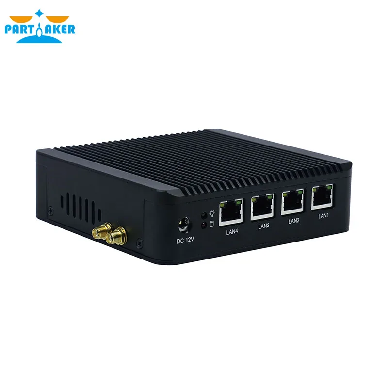 Мини сервер parмягкий N10 Plus Домашний ПК четырехъядерный ЦПУ j1900 4 процессора intel lan