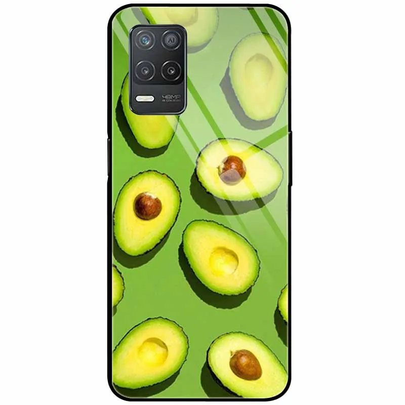 Tempered Glass Hard Protective Back Cover - Cute Design