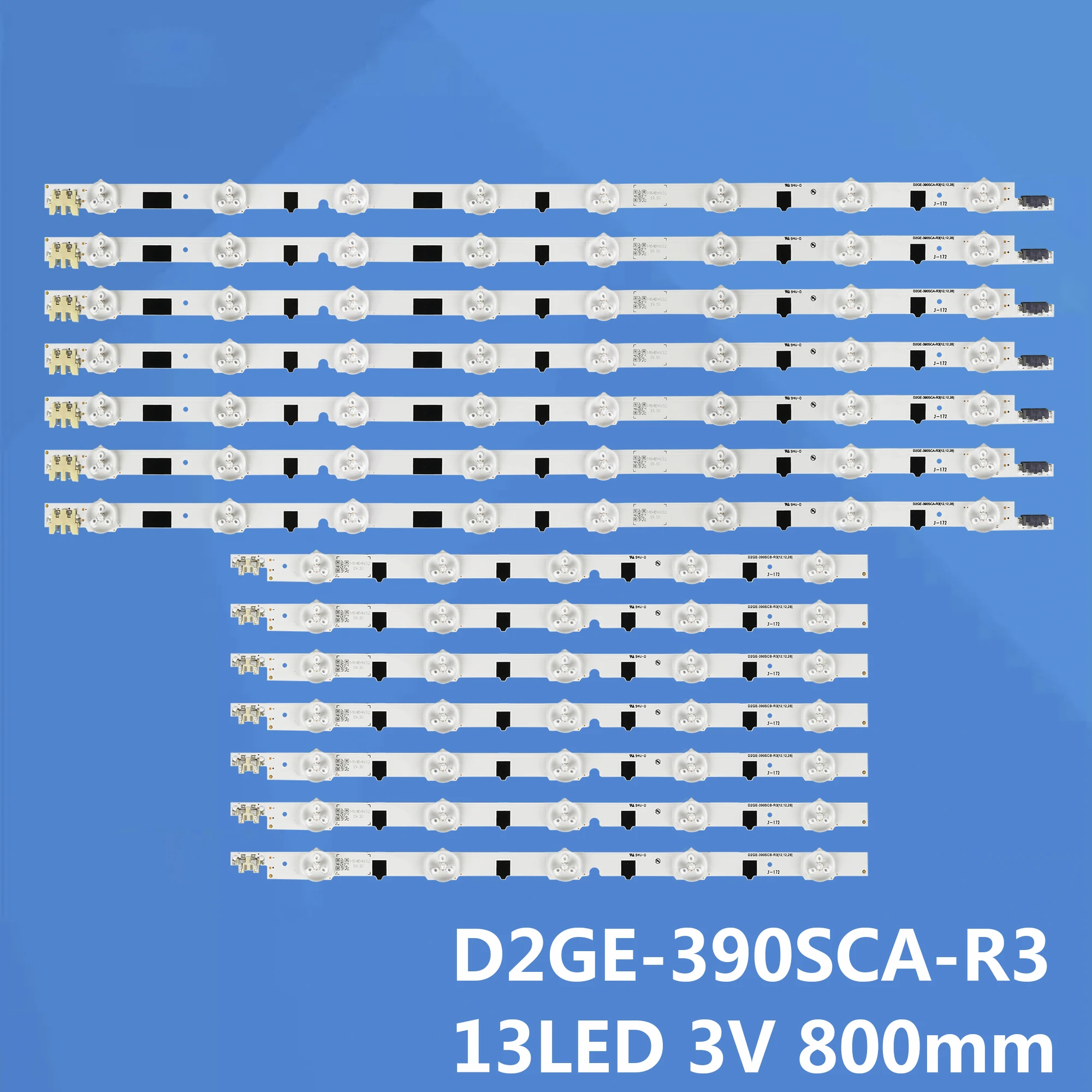 Новый комплект 14 шт. Светодиодная лента для Samsung UE39F5300A UE395500AK 2013SVS39F BN96-27896A 27897A |