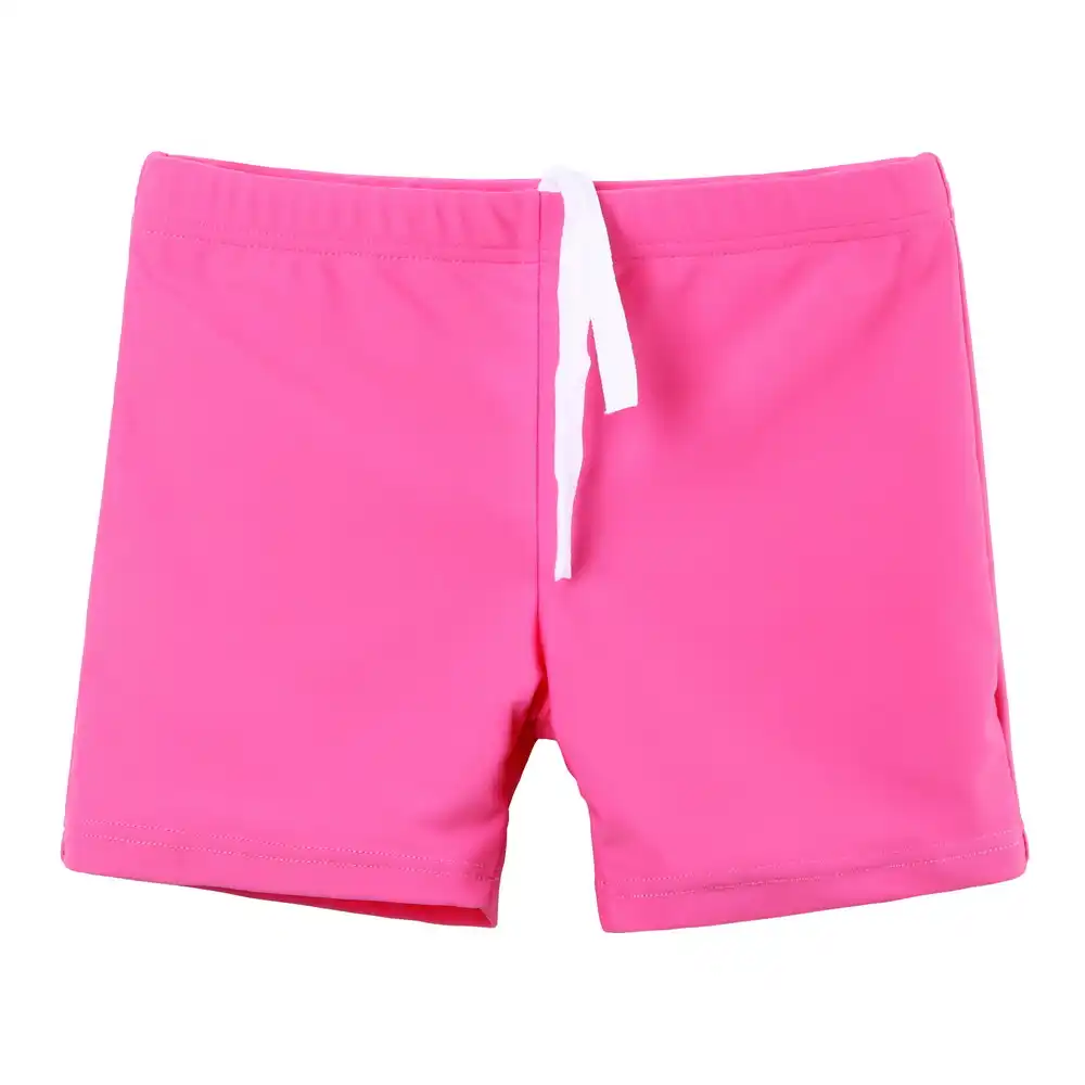 pink swim trunks