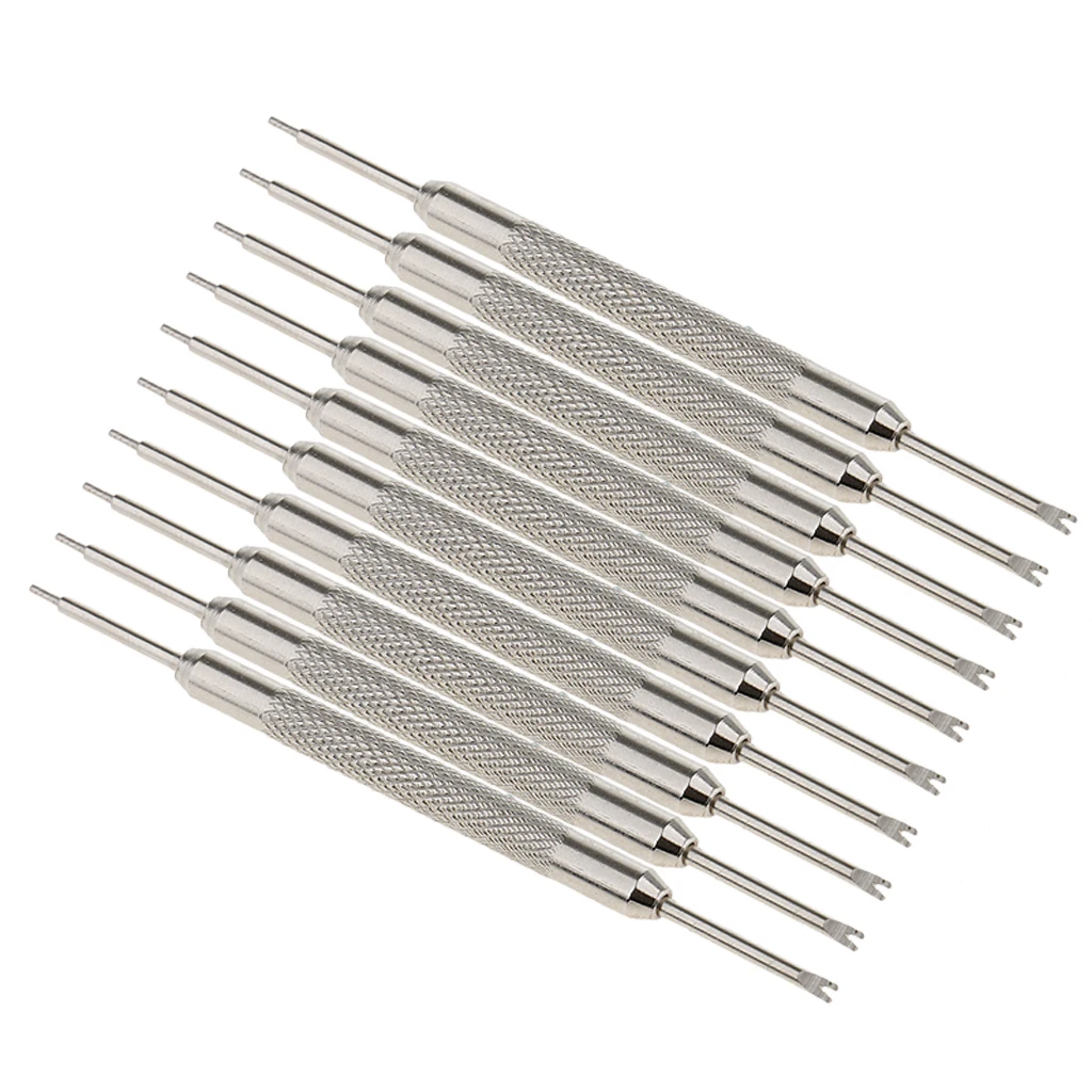 10pcs Watch Band Link Pin Spring Bar Remover Watchmaker Removal Repair Tools 10pcs Watch Band Link Pin Spring Bar Remover Watchmaker Removal Repair Tools