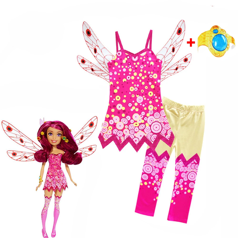 

2019 Children's Clothing Sets MIA Halloween Cosplay Costumes Girls MIA and ME Birthday Party Carnival Clothes Mine Hand Ring