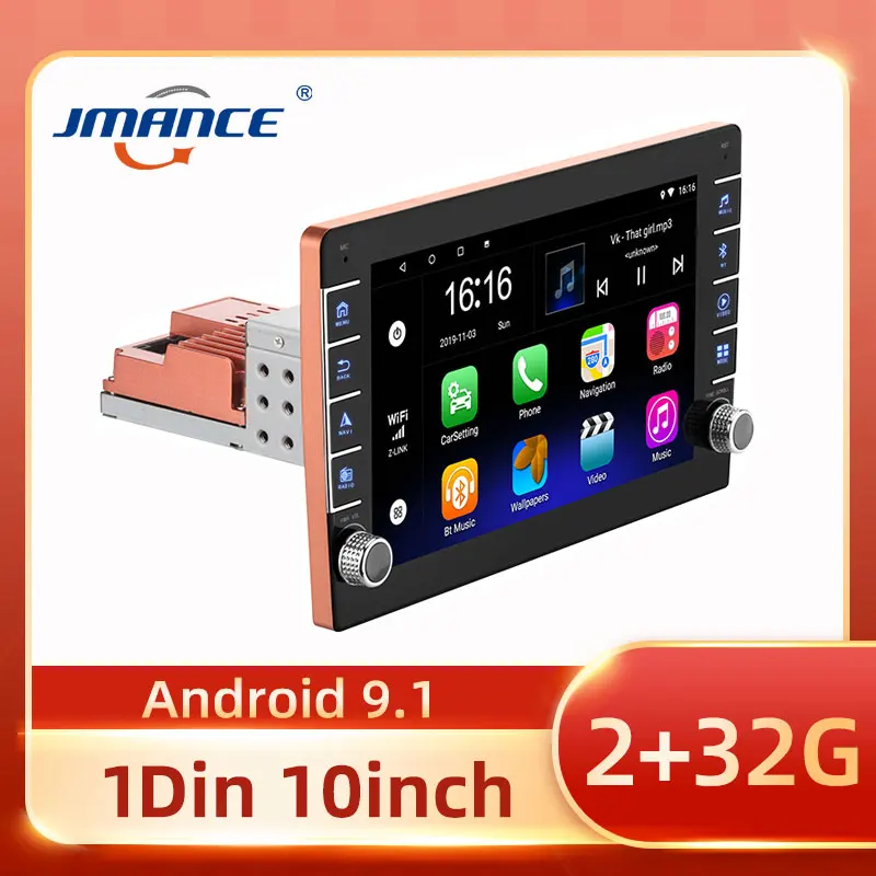 Автомагнитола JMANCE 1Din 9 дюймов GPS Android 1 для автомобилей Volkswagen Nissan Kia Toyota Skoda |