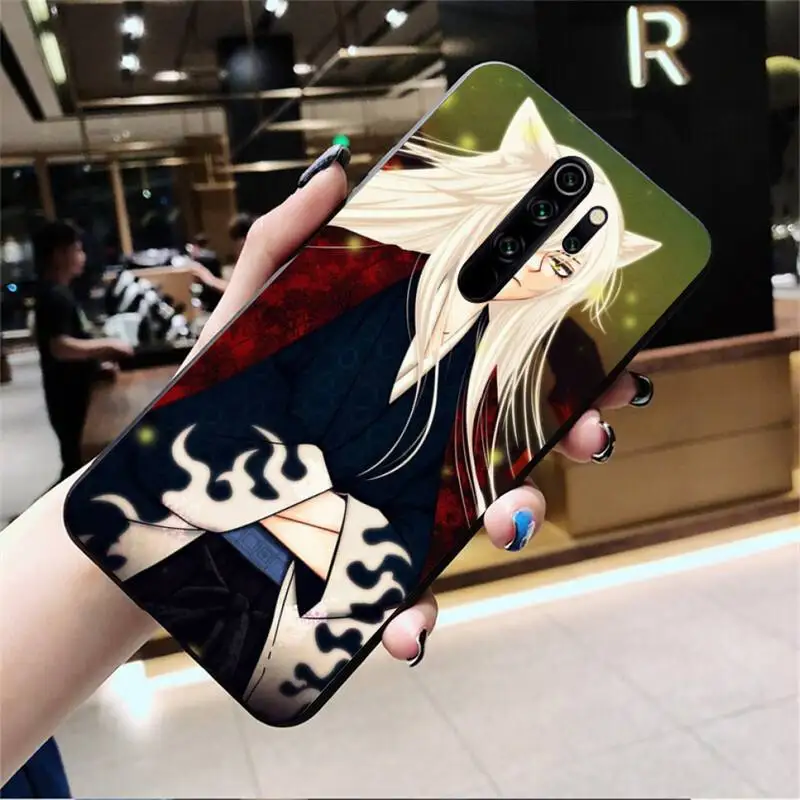 CUTEWANAN anime Kamisama Hajimemashita Tomoe Silicone Black Phone Case for Redmi Note 9 8 8T 8A 7 6 6A Go Pro Max Redmi 9 K20 phone cases for xiaomi