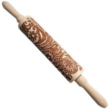 Новинка, рождественское тиснение, скалка для выпечки печенья, лапши, печенье, фондан, пирог, тесто с гравировкой, роликовый олень, кухонные инструменты