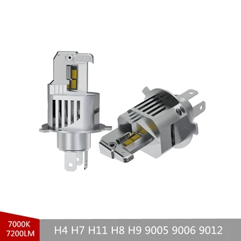 

H4 LED H7 LED H1 H3 H11 9005 9006 9012 ZES Chip Bulb Canbus Car Headlight 110W 10000LM 7000K Led Light Fog Lamp 24V automotivo