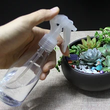 200 мл РУЧНАЯ прозрачная Лейка для душа садовый горшок для полива растений распылитель под давлением чайник для Макияжа Косметический чайник для макияжа