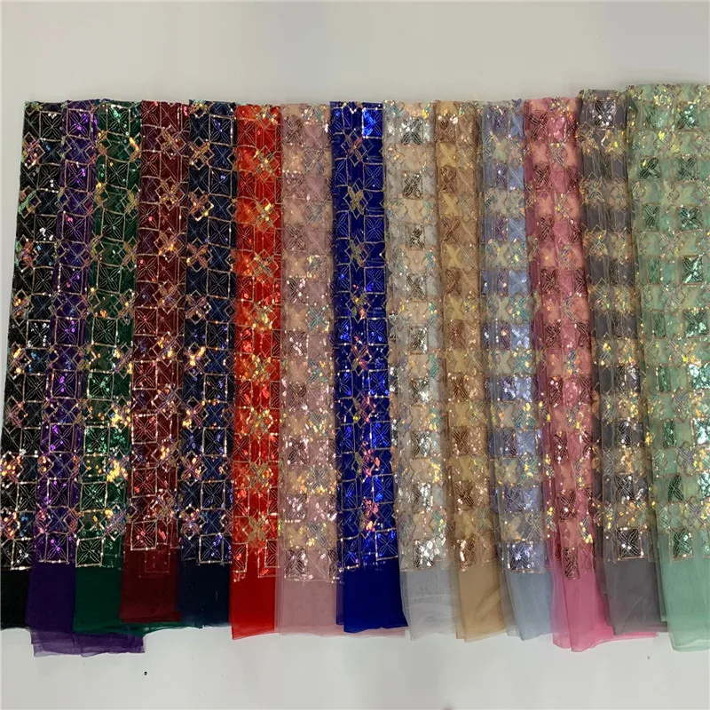 Нигерийские кружева с блестками ткани бархат высокое качество АФРИКАНСКАЯ