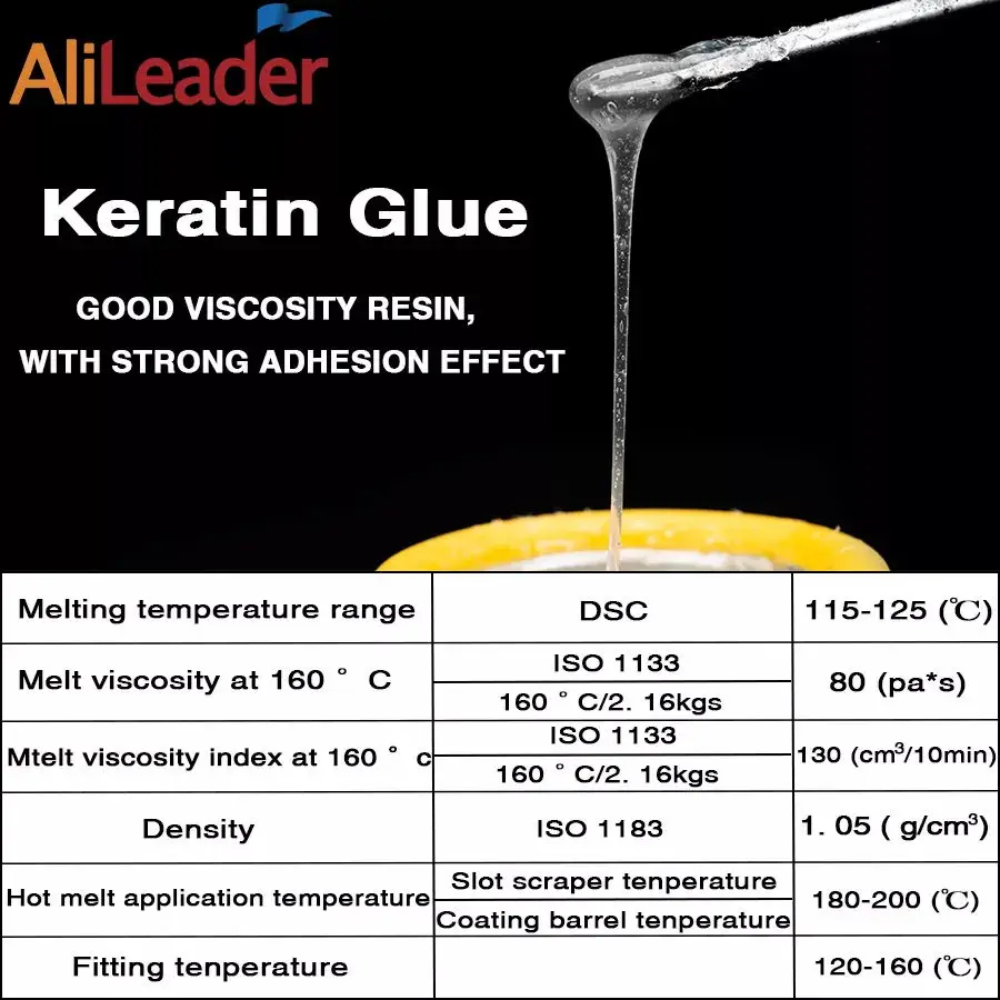 Keratin For Hair Extension Granular Glue Italian Wig Glue Melt Fusion Extend Wig For Hair Piece Accessories wig glue hair bonding glue lace wig glue keratin granule