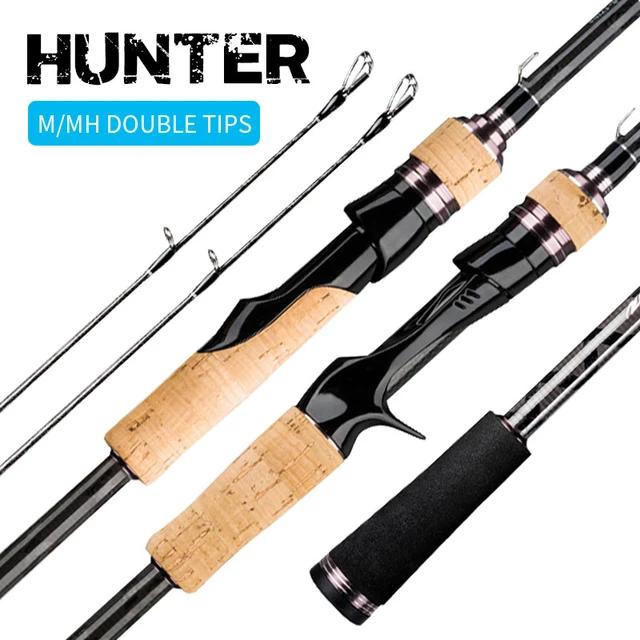 HUNTER Ultralight Lure Fishing Rod 1.8m 2.1m 2.4m Lure WT 5-30g
