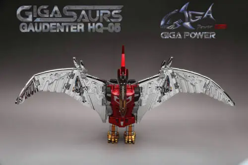 Игрушка-трансформер GP HQ-05R сплав покрытие Gaudenter G1 Swoop Красный Chorme светодиодный