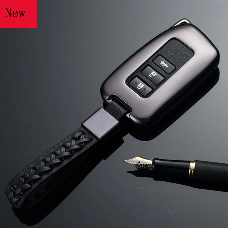 

High-Quality Aluminium Alloy Car Smart Key Case Cover for Lexus NX200 ES200 RX300h UX260h Car Accessories