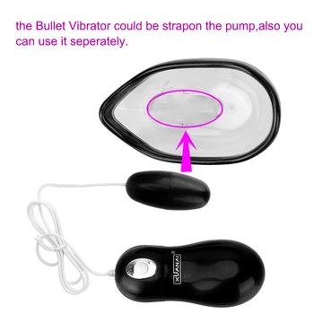 Manual Vacuum Vagina Pussy Pump Sex Toys For Women Bullet Vibrator Breast Massage Nipple Sucker Clitoris Stimulator 4
