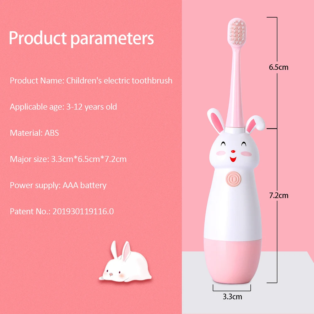 Fashion Children Sonic Electric Toothbrush Cartoon Pattern Electric Teeth Tooth Brush For Kids with Soft Replacement Head Cute Fashion Children Sonic Electric Toothbrush Cartoon Pattern Electric Teeth Tooth Brush For Kids with Soft Replacement Head Cute