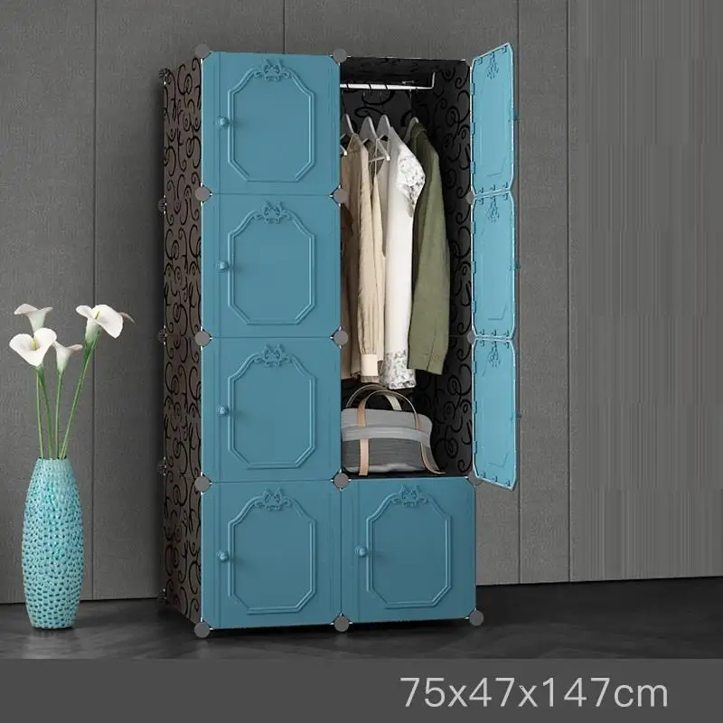 Armoire Szafa мебель для дома Meuble Range Armadio Guardaroba Guarda Roupa Mueble De Dormitorio шкаф гардероб - Цвет: MODEL O
