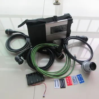 

in stocks! V2020 06 MB Star C5 Sd connect multiplexer compact c5 ForMercedes Benz cars/trucks with star c5 vediamo dts software