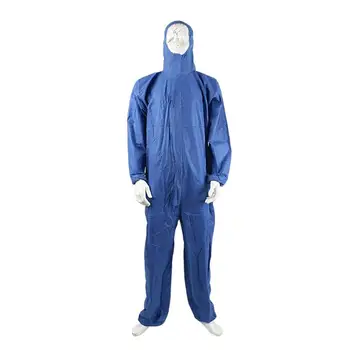 

Protective Clothing Hooded Dustproof Garment Waterproof Isolation Clothing Full Body Protection Clothes Breathable