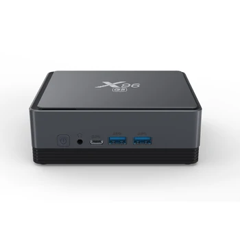 

Office mini desktop pc I3 5005u 8G RAM 256G ROM win10 2 HD-MI display 4 USB 1 Type C gaming pc X96 G5 for low power DUAL WIFI