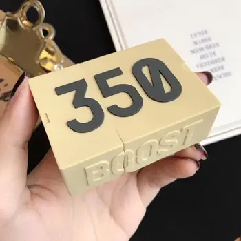 

Boost 350 Silicone Case For Airpods 2 1 Protection Luxury Sports Shoe 350 Protective Cover Earphone Cases Funda For Airpod Coque