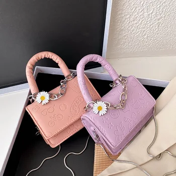 

Summer Small Bag Popular WOMEN'S Bag 2020 New Style Fashion Versitile Fashion Mini Shoulder Bag Online Celebrity INS Square Slin