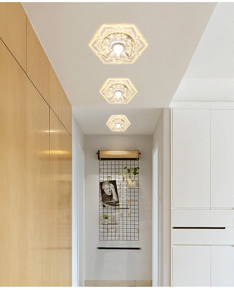 Artpad подгонянное потолочное освещение, 5W Кухня вход потолочный светильник красочные светильники встраиваемые лампы для бара KTV