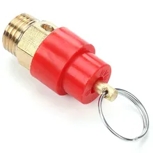 1 шт. латунный предохранительный клапан 1/4 ''BSP 120PSI регулятор сброса давления 9 мм диаметр для воздушного компрессора