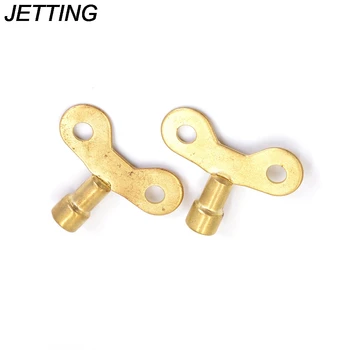

2pcs/lot key for water tap Solid Brass Special lock Radiator Plumbing Bleed Key Square Socket Hole Water Tap Faucet Key