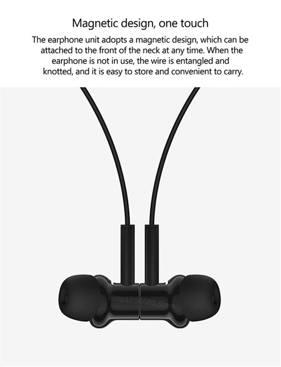 Оригинальные Xiaomi Bluetooth наушники с шейным воротником, спортивные беспроводные Bluetooth наушники, активные наушники с шумоподавлением, динамические наушники