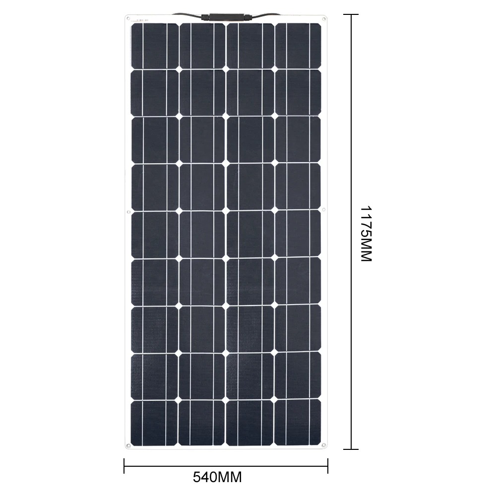 Китай горячая распродажа дешевой цене монокристаллическая солнечная батарея, 100 Вт гибкие солнечные панели 12v Солнечное зарядное устройство 100w панель солнечных батарей