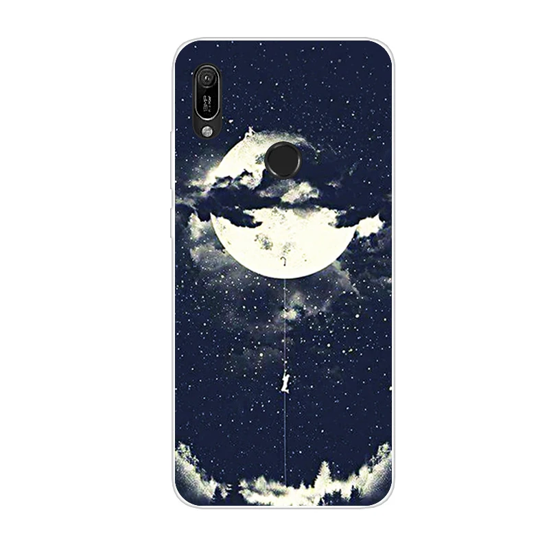 A 6,09 ''для huawei Y6 Мягкий силиконовый чехол TPU чехол для телефона Coque huawei Y6 чехол Y 6 6Y модное тонкое дно