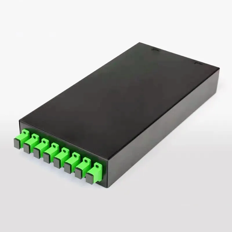 

Fiber optic terminal box 8 core Desktop Type SC/ APC with adapter