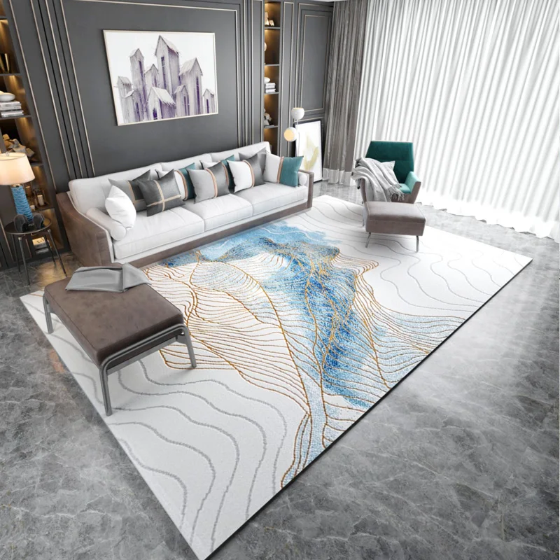 

NewChineseLiving RoomTea TableCarpet Bedroom Lightweight and Luxury American Post-modern Nordic Simple Chinese Style Model Room
