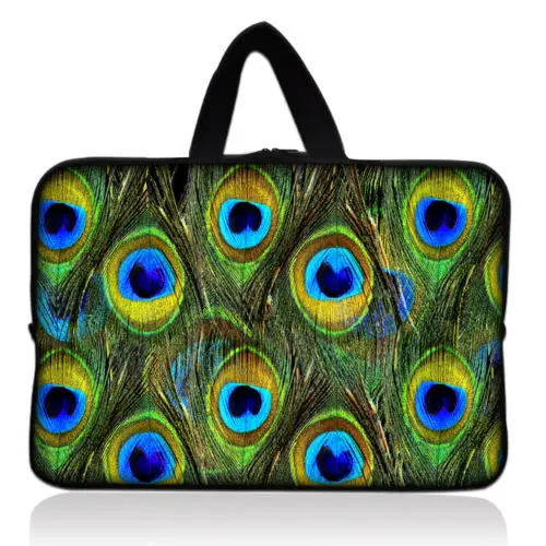 peacock Чехол для ноутбука с желтым котом, сумка, чехол для 9," 10" 1" 12" 1" 14" 1" 17" 15," PC - Цвет: peacock