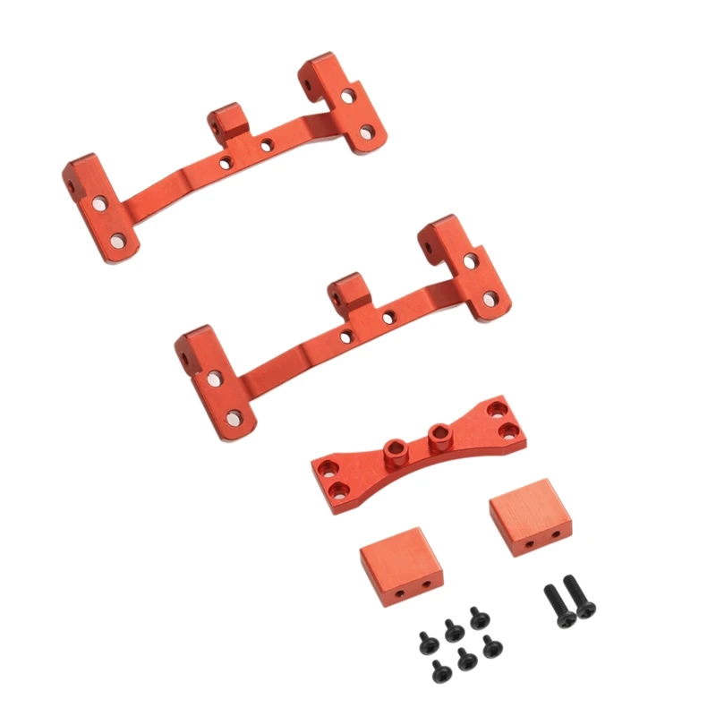 Metal Pull Rod Base Seat with Axle Upper Servo Bracket Mount for MN D90