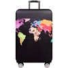 World Map Design Luggage Protective Cover Travel Suitcase Cover Elastic Dust Cases For 18 to 32 Inches Travel Accessories 6