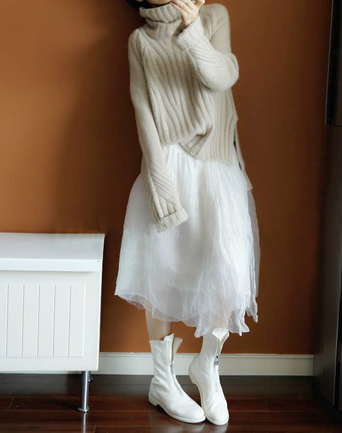 Женские зимние свитера высокого качества, водолазка с длинным рукавом, вязаный женский пуловер, кашемировые свитера для женщин
