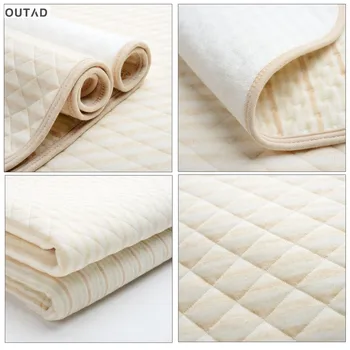 

Reusable Baby Changing Pads & Covers Organic Cotton Waterproof Layer Baby Changing Mat Changing Urine Pad Bed Sheets for Newborn