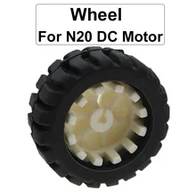 N20 мини резиновые игрушечные колеса шины в двигатель постоянного тока с диаметром 43 мм и монтажное отверстие 3 мм D-Axis