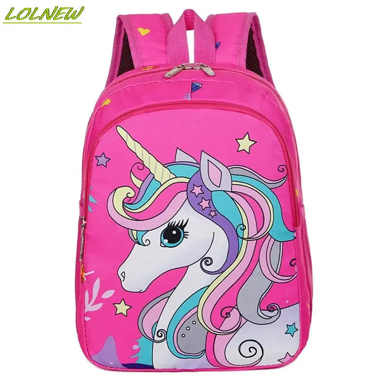 Children's Cute Unicorn Cartoon School Bag Dreamy Candy Color Preschool Backpack Water Resistant Kids Girls Toddler Backpack trendy laptop backpacks Stylish Backpacks