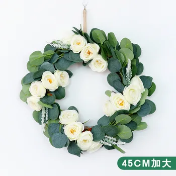

Nordic Style Home Decoration Wreath sen xi you calli ye Wedding Ornaments Holiday Shop Window Decoration Wedding