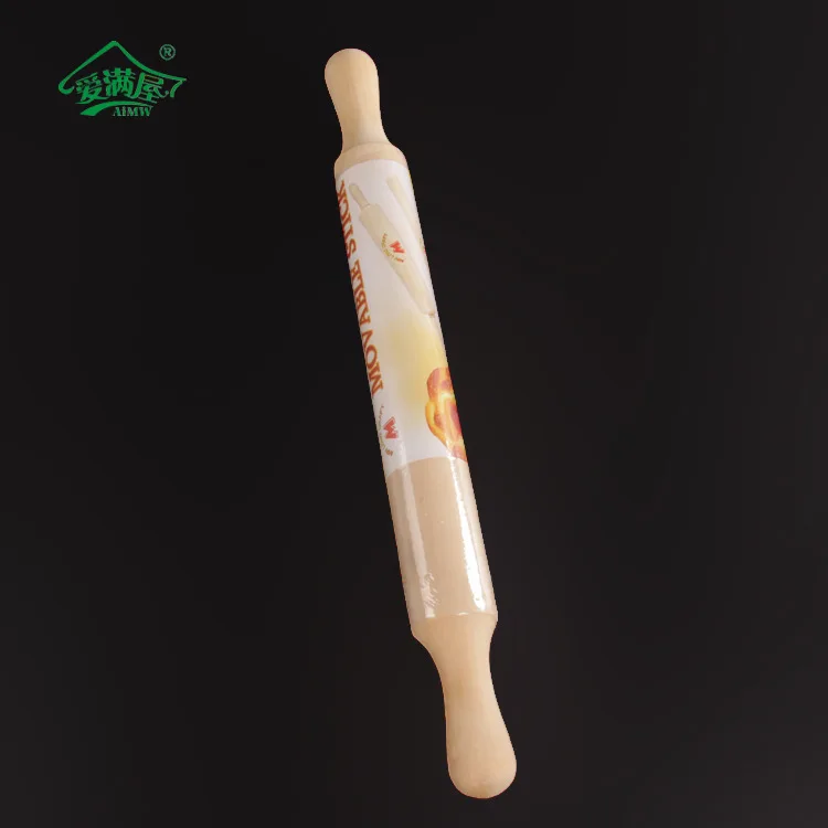 

AMW Household Wood Roll Rolling Pin Pressure Rolling Pin-Medium