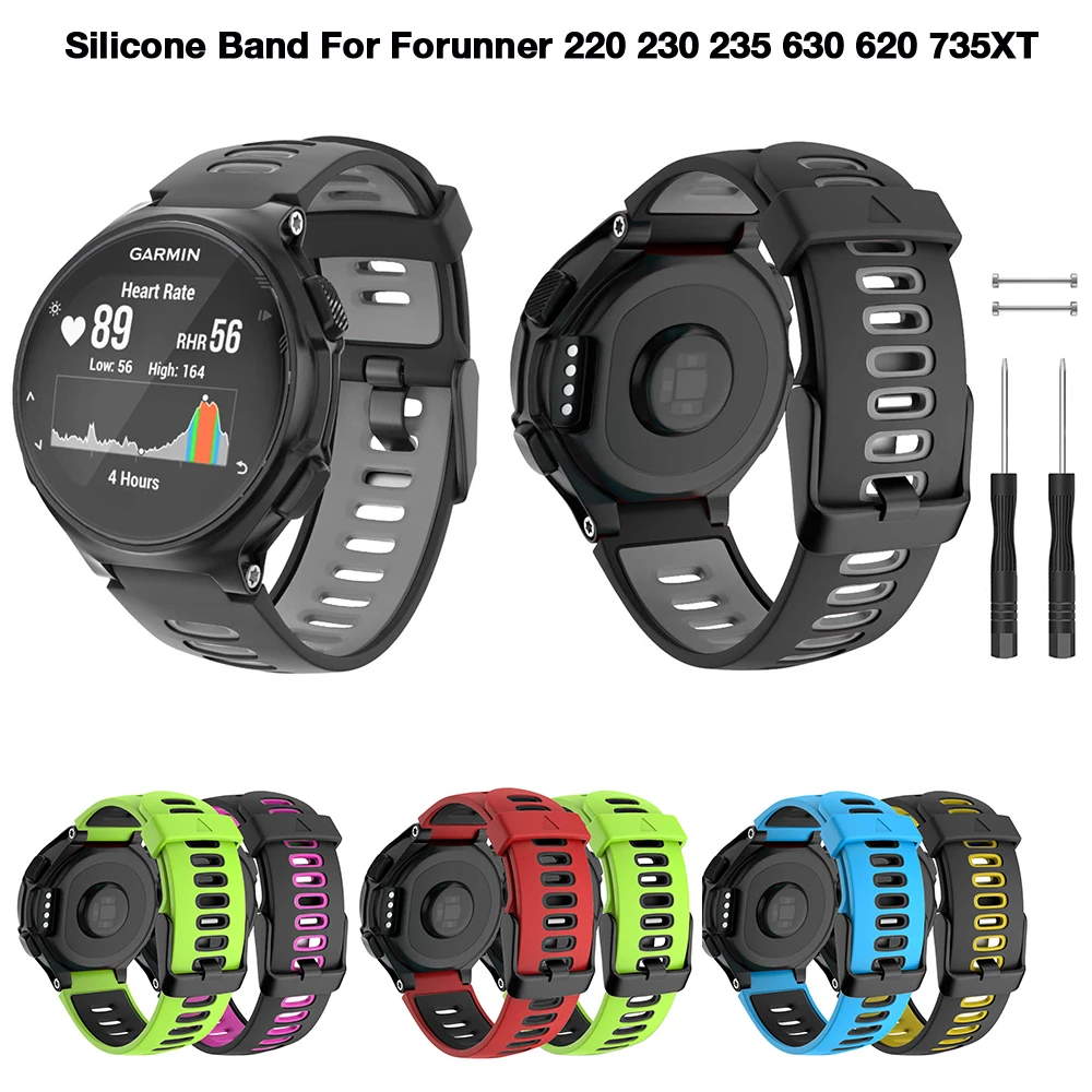 Correa Deportiva + Cargador Para Garmin 235 | Meses Sin Interés