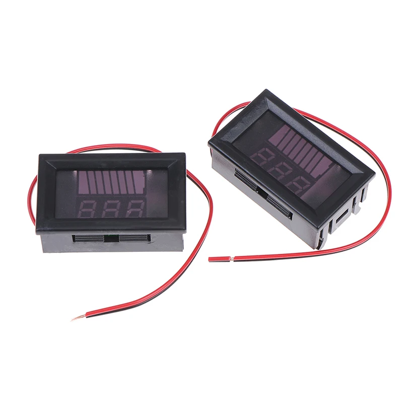 1PC 48*29*21 mm 12V Acid Lead Battery Charge Level Indicator Lithium Battery Capacity Meter