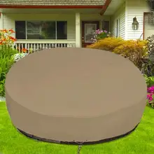 Чехол для садовой мебели уличный дворовый садовый стул диван водонепроницаемый пылезащитный чехол Защита от Солнца Ткань Оксфорд Складной на шнурке стол