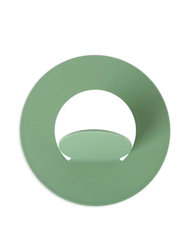 Round Iron Adhesive Hooks Punch-free Kitchen Sticky Wall Hanging Seamless Hooks Bathroom Home Door Hooks