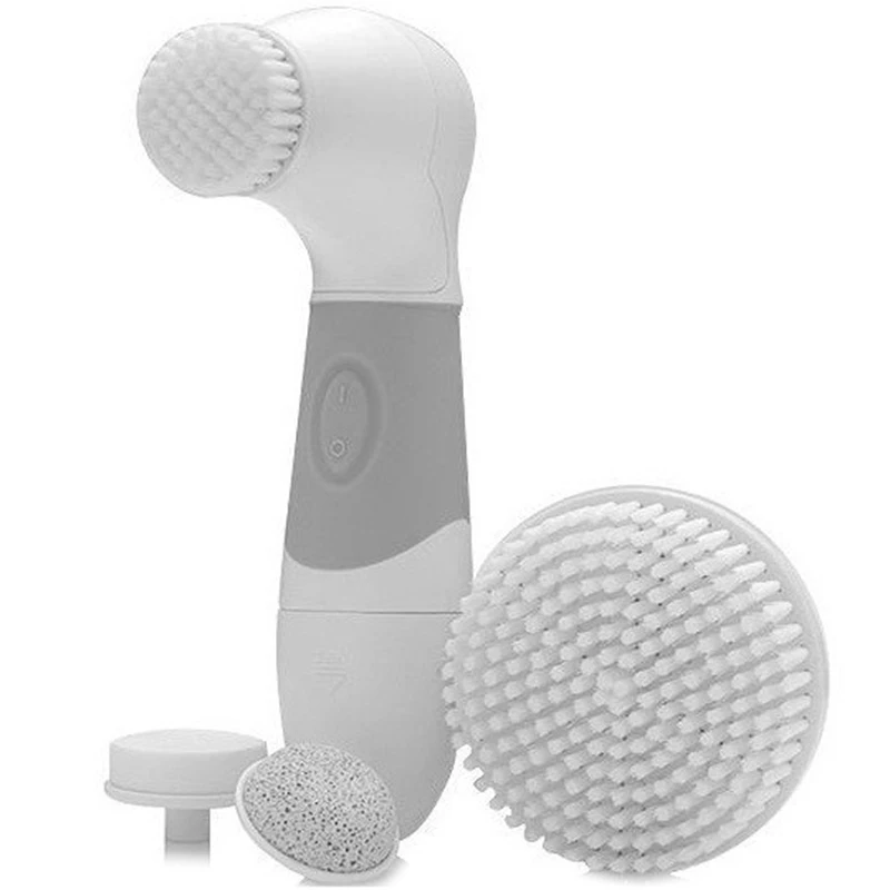 Exfoliating Brush for Body Bath Spa Massager Kit with 4 Attachments