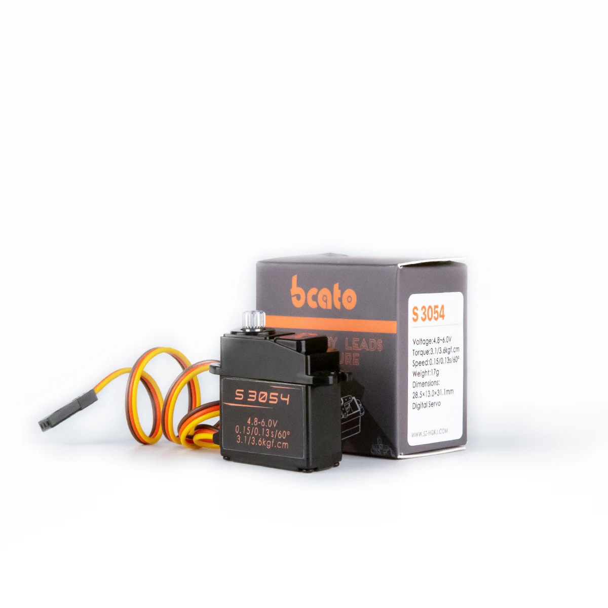 

Металлическая Шестерня Bcato S3054 17g 3,5 кг 0.13sec 23T цифровой сервопривод для вертолета RC FPV самолета