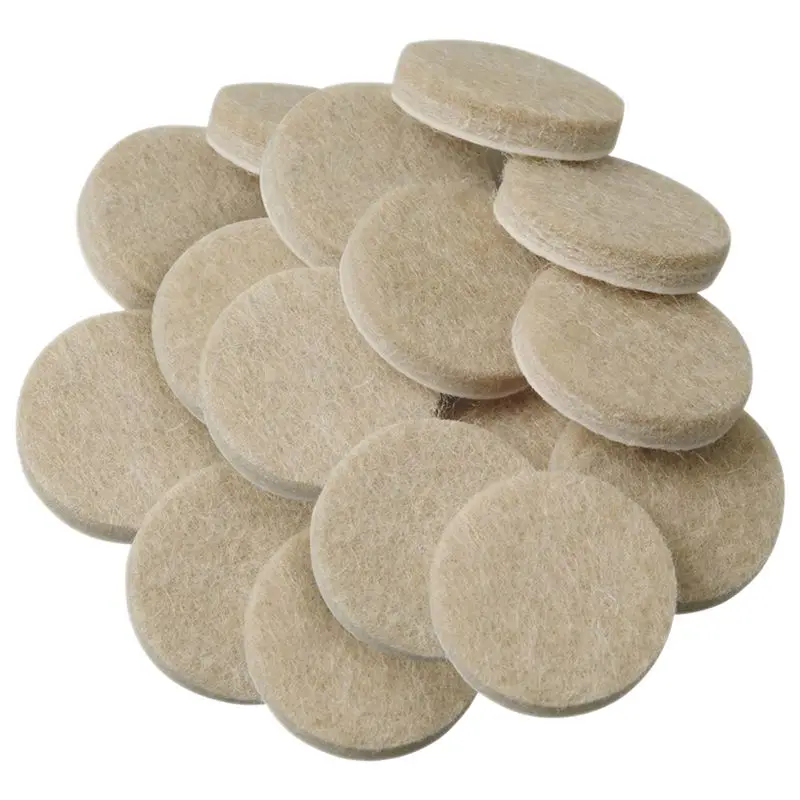 

Self-Stick Furniture Round Felt Pads for Hard Surfaces 48-Pcs