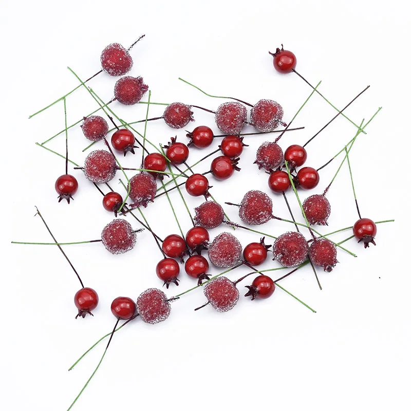 20 Pieces Artificial Fruit Diy Gifts Box Wedding Decorative Wreaths Bridal Accessories Christmas Decor for Home artificial fruits and vegetables